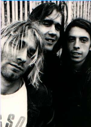 Nirvana avec leur deuxième batteur